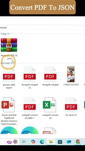 Convert PDF File To Json File Online Free #pdfsolution