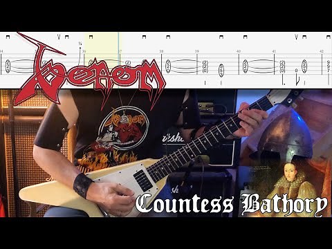 Countess Bathory - Venom | TAB | Cover | Tutorial