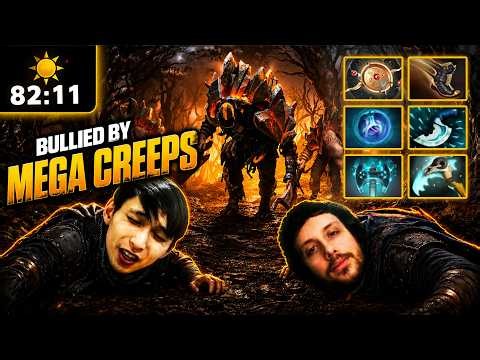 82 MINS OF PURE CHAOS | MEGA CREEPS DEFENSE (SingSing Dota 2 Highlights #2389)