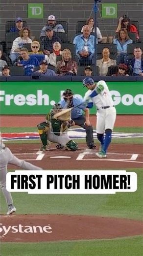George Springer hits his 64th career leadoff home run 🤯 #Toronto #BlueJays