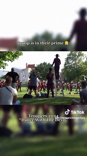 This ballad is the pinnacle of drum corps 🔥 Troopers 2024 ballad! #band #marchingband #dci2024 #troopers #brass