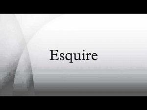 Esquire
