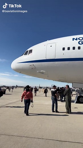 Lockheed L-1011 TriStar on Display at Edwards Air Force Base