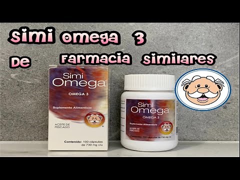 SIMI OMEGA 3 DE FARMACIA SIMILARES YA SABES LA IMPORTANCIA DE TOMARLA ❓ YA LAS CONOCIAS❓