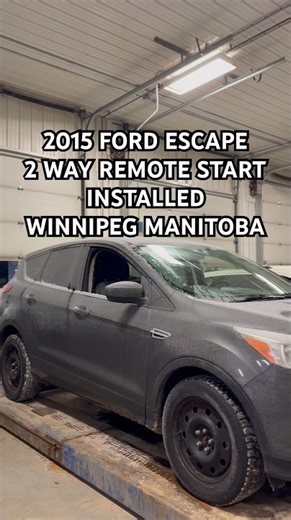 2015 Ford Escape Compustar 5300S Command Start #winnipeg