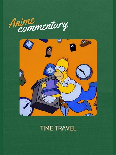 Exploring Time Travel in The Simpsons