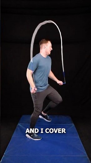 Running In Place 360 Turn 👉 Beginner Jump Rope Tutorial (notes in description) #jumprope