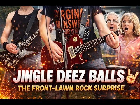 Jingle Deez Balls The Front Lawn Rock Surprise!