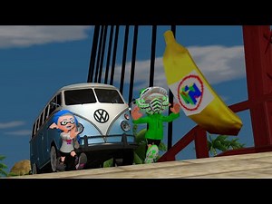 GET THE BANANA!! [Splatoon GMOD Short]