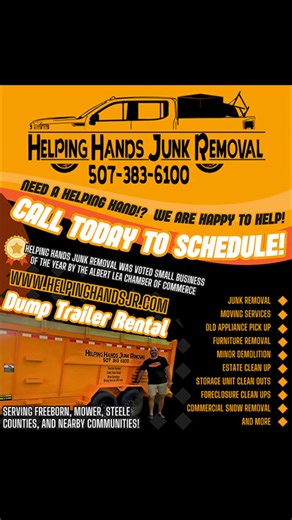 Helping Hands Junk Removal on Reels