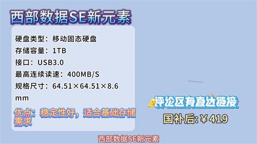 2025年7月移动硬盘推荐，部分硬盘再次跳水！移动硬盘哪个品牌好？哪几款更值得入手？西数_希捷_东芝_闪迪_联想_三星移动固态硬盘、移动机械硬盘推荐！#电脑知