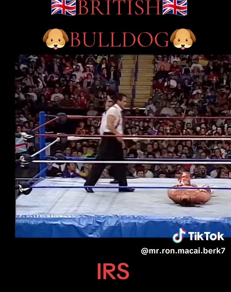 British Bulldog vs IRS: A Legendary Showdown