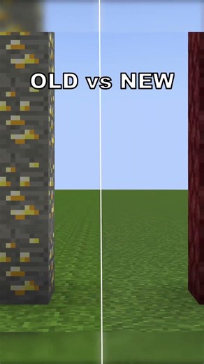 OLD vs NEW Minecraft Nastolgia | #minecraft #shorts #nostalgix