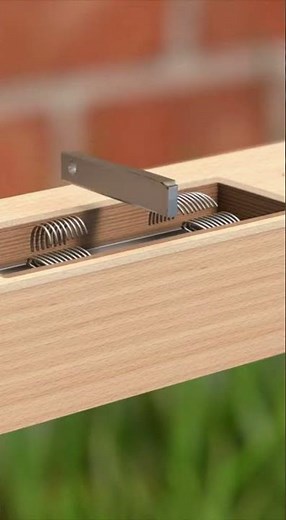 Push-Push Locking Mechanism Quick Guide Unlock Secrets #mechanism #locking #DIY