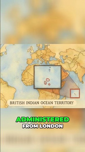 The Forbidden Islands 🌴 | Secrets of the British Indian Ocean Territory (BIOT) #shorts #travel