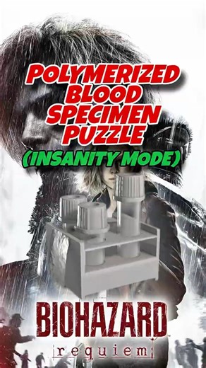 Polymerized Blood Specimen (Insanity) | RESIDENT EVIL: requiem #re9 #ps5 #gaming