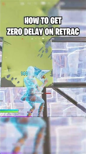 How to get Zero Delay in Retrac Fortnite