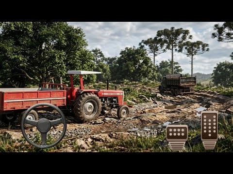 Farming Sim Brasil Game Tractor Wala Game Farming Tractor Game Tractor Trolley Game