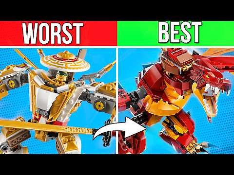 Ranking EVERY LEGO Ninjago Legacy Set | (Worst to Best!)