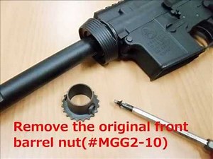 Z parts Airsoft TM M4 MWS Outer Barrel Upgrade