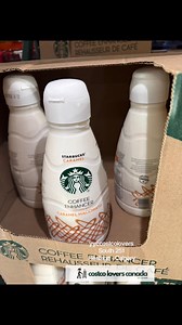 @Starbucks caramel macchiato coffee creamer.. how do you finish this much? I will tell you my trick @costco_canada Calgary Heritage December 2025 with Sydney · · · #costco #tinasfavyyc #costcoloverscanada #starbucks #caramelmacchiato #coffeecreamer | Costco Lovers Canada