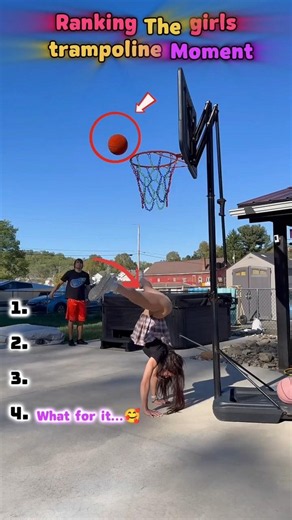 Ranking The Best Trampoline & Flip Moments! 😱🤸‍♀️ #shorts