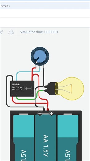 SPDT Relay Wiring Tutorial | Potentiometer ON/OFF #shorts