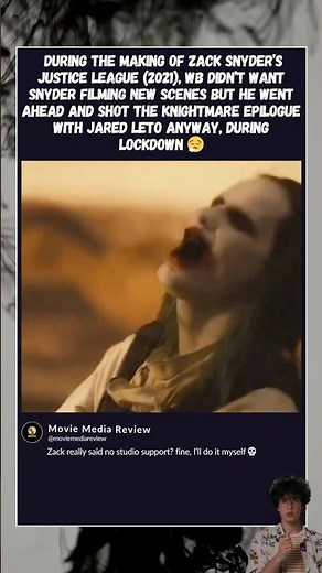 Zack Snyder’s Justice League: Knightmare Scene Filmed in Secret 🎬