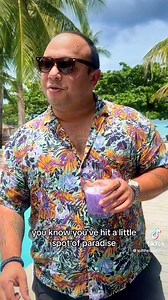 65K views · 45 reactions | Escape to Paradise  A heartfelt shoutout to @sidthequizking for featuring Masamirey Cove Resort!  Journeyed from the cool climes of Baguio to this tropical haven, and it’s been a dream. Sipping on their signature Ube Cocktail while soaking in the sun and sea – absolute bliss! #MasamireyCove #Pangasinan | Masamirey Cove Resort | Facebook