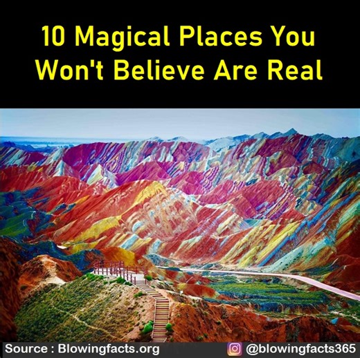 1.2M views · 557 reactions | 10 Magical Places You Won’t Believe Are Real | Facts that will blow your mind | Facebook