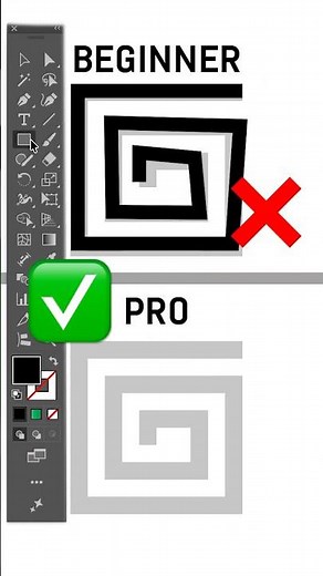 Fastest Way to Draw Perfectly Symmetric Grids & Mazes 📐 #illustrator