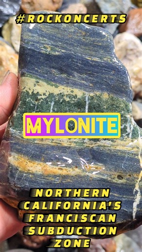 #rockoncerts - Mylonite - #blueschist #riverrocks #shorts #beautiful #foryou #music