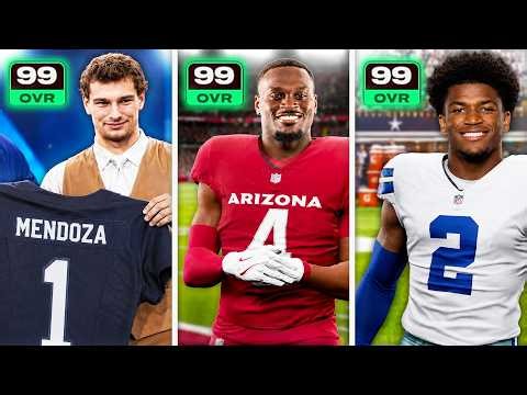 I made every Madden rookie 99 OVERALL?