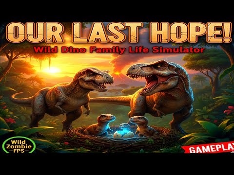 CAN WE SURVIVE? 🦖 Wild Dino Family Life Simulator