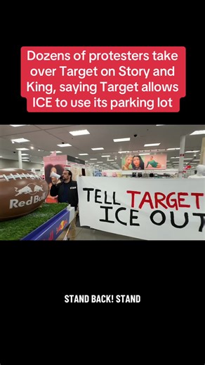 San Jose Protestors Occupy Target Over ICE Actions