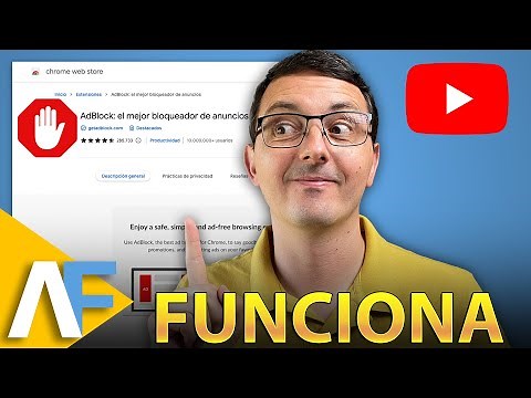 Como QUITAR los ANUNCIOS Youtube GRATIS ❌ con ADBLOCK en Chrome [FUNCIONA]
