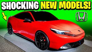 Honda CEO Announces 5 NEW Models For 2026 & WOWS Everybody!