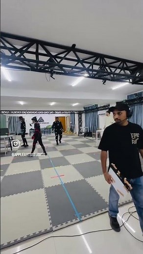 Inside the Motion Capture Volume | Performance Capture Shoot in Progress
