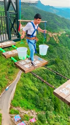 Taking on the adventure!  Conquering the treetop obstacle course! #AdventureTime #NatureChallenge #ThrillSeeker | Audre Christoffer | Facebook
