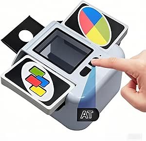 Automatic Card Shuffler, Electric Shuffling Machine for 1-2 Decks, Low Noise, Rechargeable & Portable Shuffler Machine for Poker, UNO, Blackjack