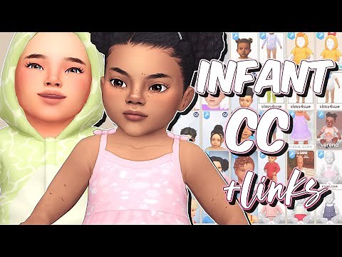 INFANT CC HAUL #3! 🌺 | Maxis Match CC + Links | sims 4