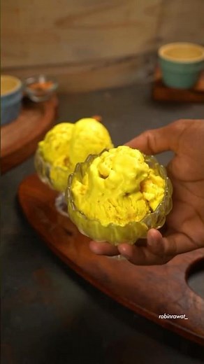 Homemade Butterscotch Ice Cream That Melts in Your Mouth#ButterscotchIceCream #HomemadeIceCream
