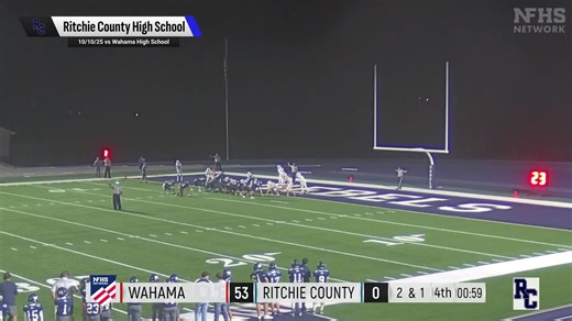 Football Recap: Ritchie County Comes Up Short   How To Watch