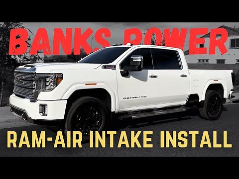 Banks Ram-Air Intake Unboxing & Install 2020-23 Chevy/GMC 2500/3500 6.6L Duramax L5P
