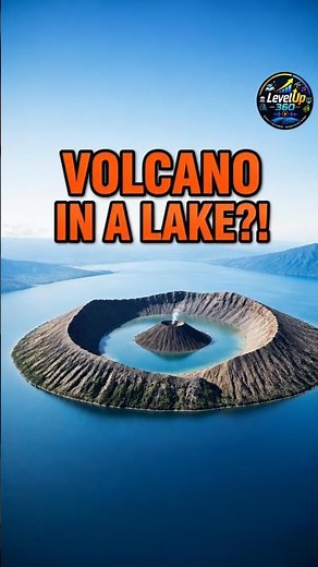 Taal : The Volcano Inside a Volcano! 🌋😱 #shorts #shortsfeed
