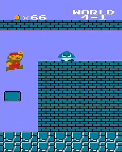Super Mario Bros Unknown World 4-1 Gameplay | Retro NES Action #mario #nintendo