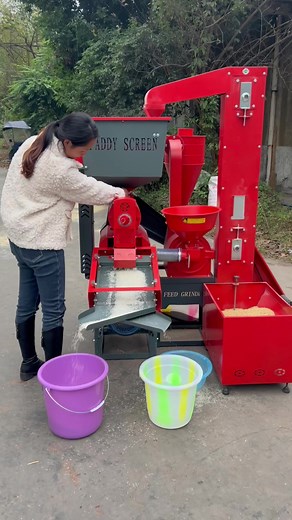 Automatic Rice Mill Machine with Destoner Features
