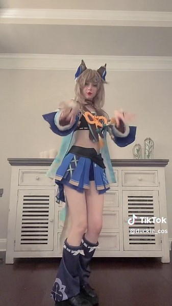 NEW COSPLAY‼️🐈🌱 get prepared to see a whole lot of kirara, i’m in love with this costume. thank you sm to the lovely follower who sent me this cosplay as a gift!!💕 #kirara #cosplay #dance