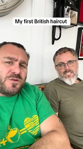 My first British haircut #haircut #uk #americanintheuk #british #barbershop #barber #fyp #american #skinfade #unitedkingdom #guildford #london #local #supportsmallbusiness #hairstyle | AJ Slambino