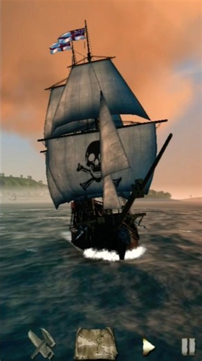 Frota De Barcos Iniciando A Navegação - The Pirate Caribbean Hunt #shorts #gaming #pirates #games